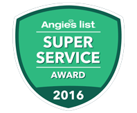 Angie's List Super Service Award — Super Service Contractor
